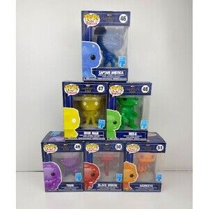 Funko POP! Art Series: Marvel Infinity Saga Infinity Stones Complete Set